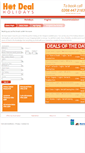 Mobile Screenshot of hotdealholidays.com